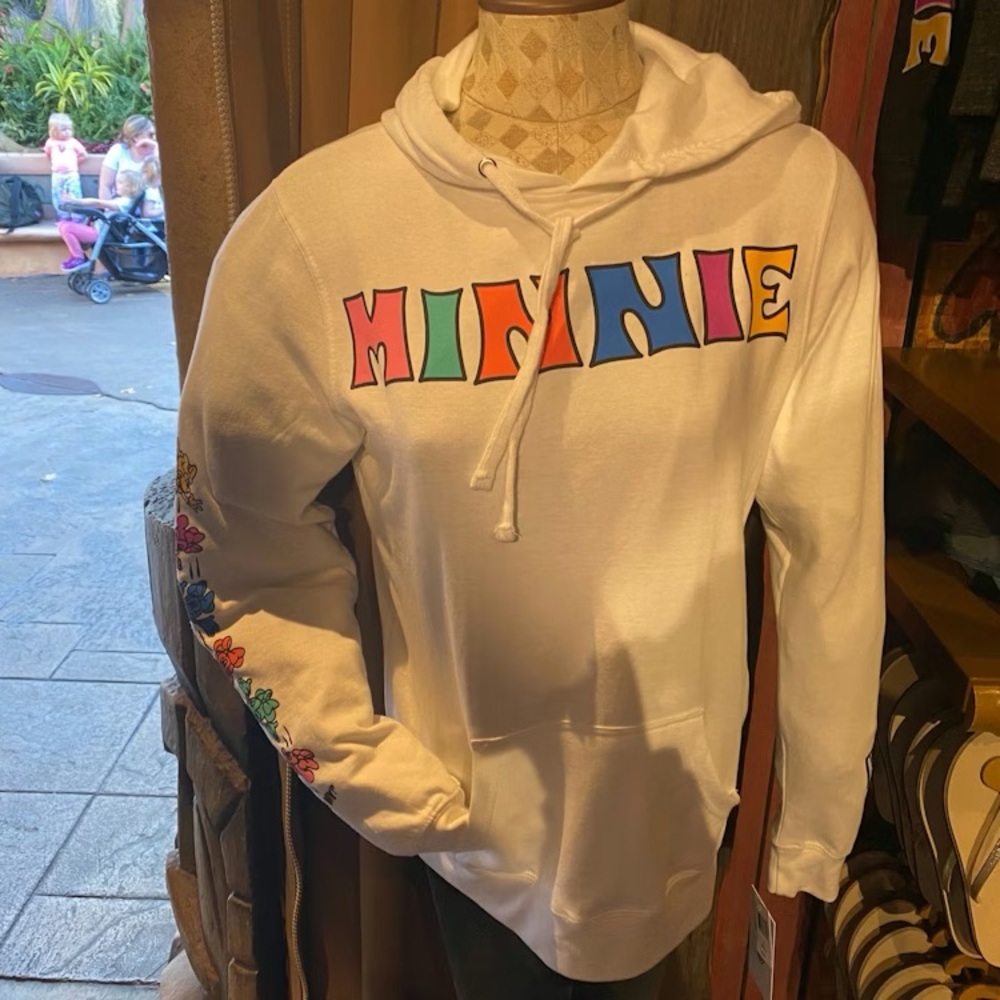 Disney Neff Minnie White Hoodie